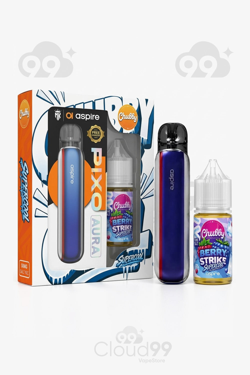 Aspire Pixo Aura + Chubby