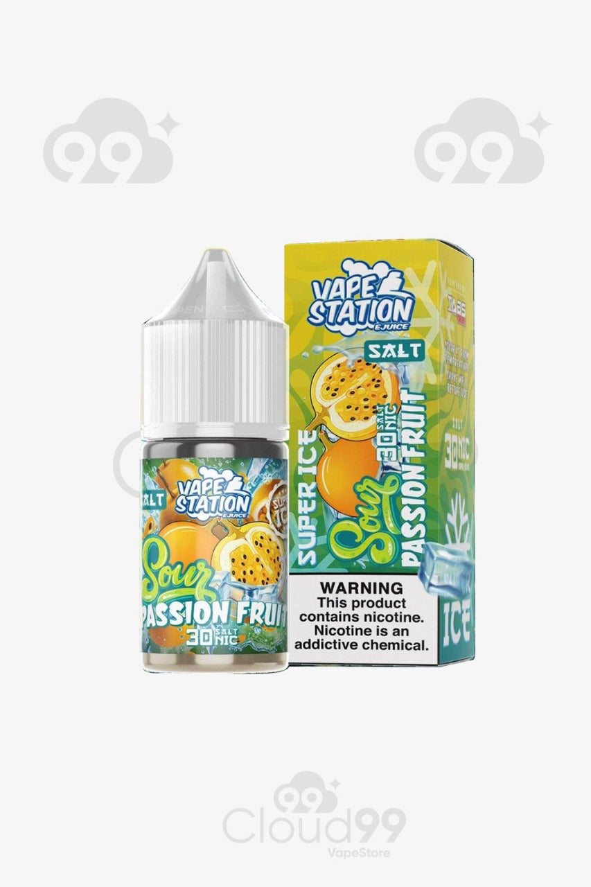 vape station- salt sour passion fruit