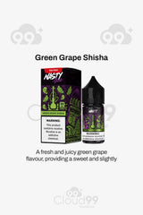 nasty - green grape shisha