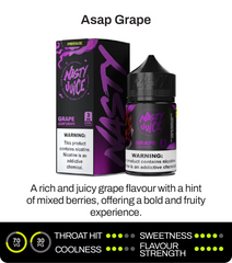 nasty - ASAP GRAPE DL 3MG