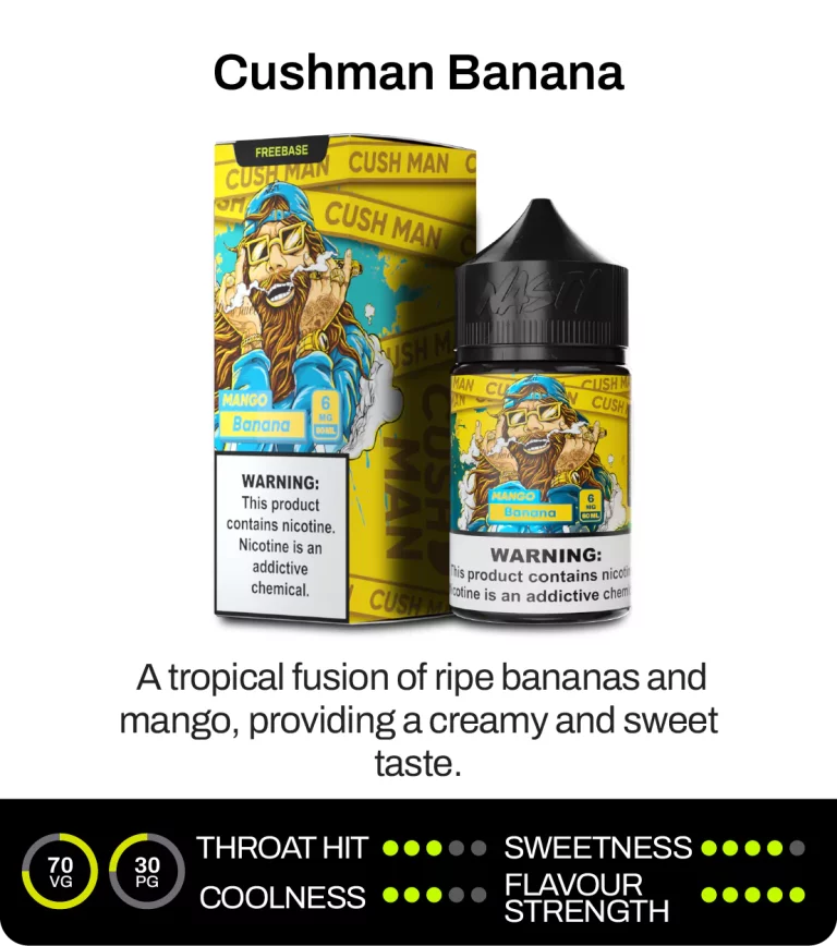 nasty - CUSHMAN BANANA DL 3MG