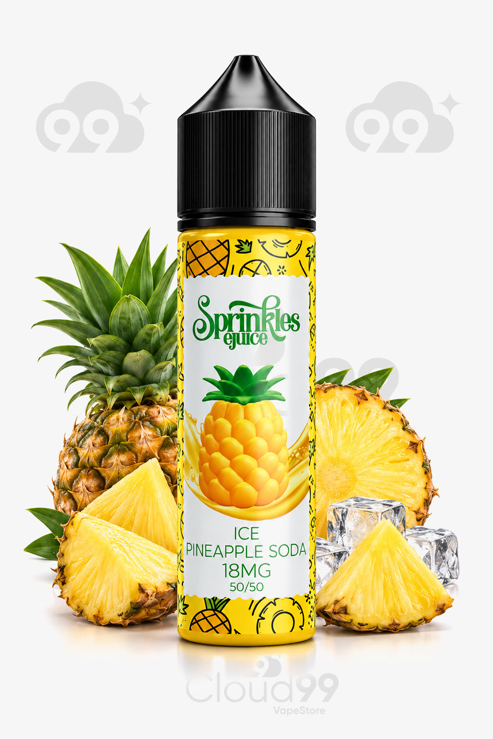 SPRINKLES - Ice pineapple soda