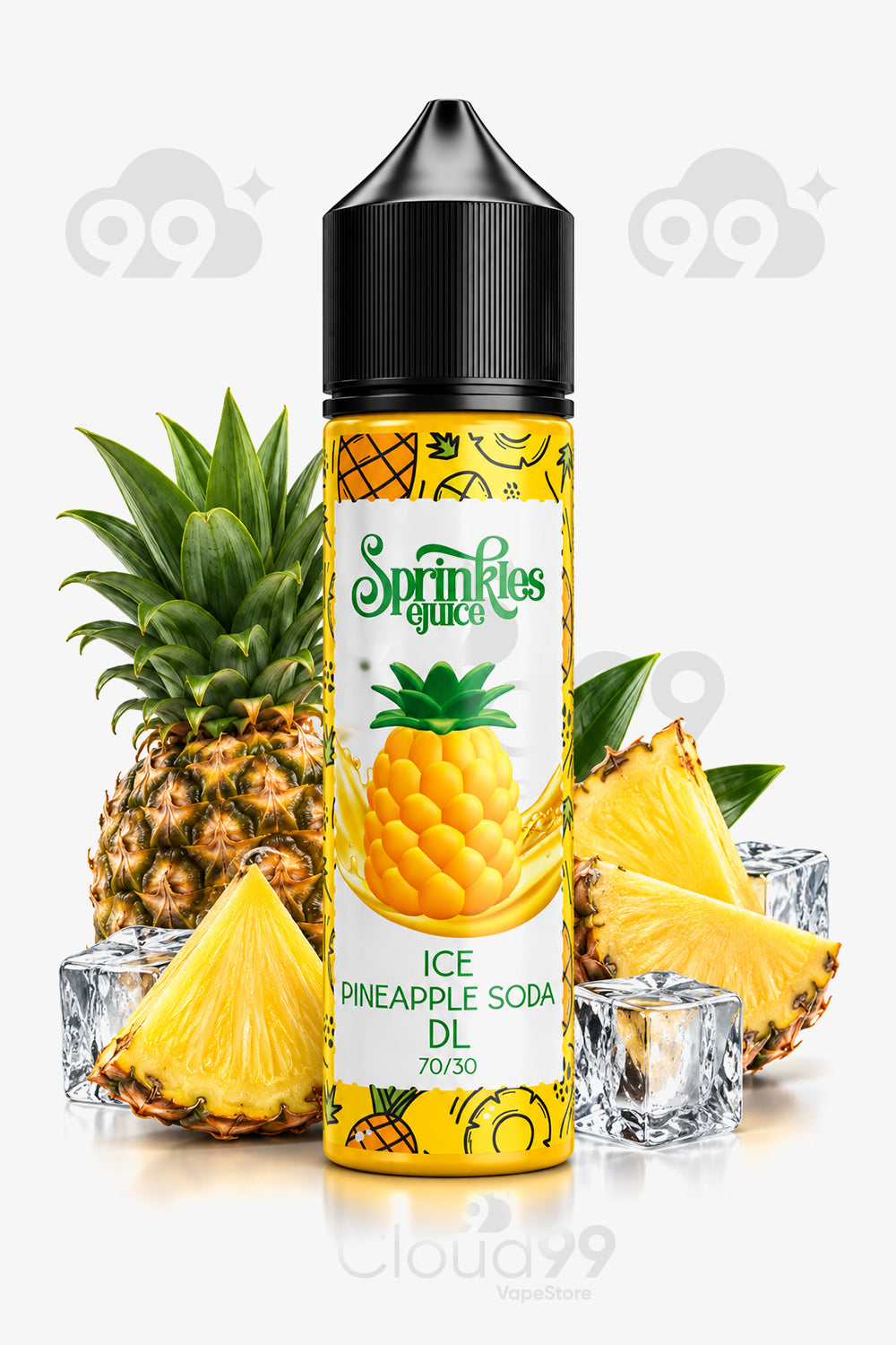 SPRINKLES - Ice pineapple soda