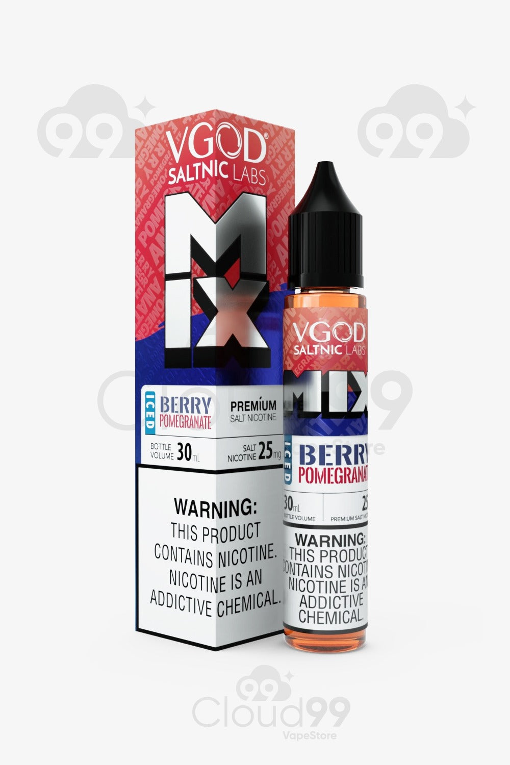 vgod - mix iced berry pomegranate
