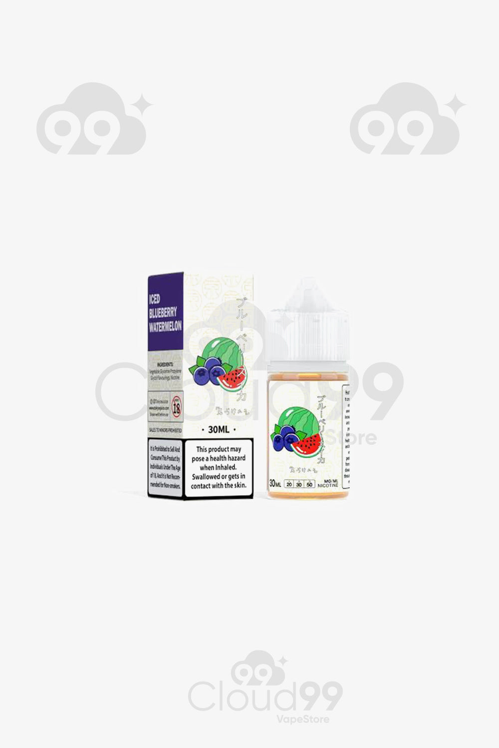 tokyo -ICED BLUEBERRY WATERMELON