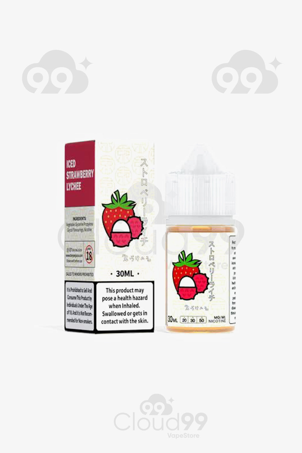 tokyo -ICED STRAWBERRY LYCHEE